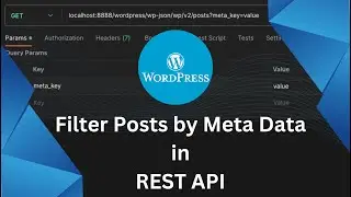 How to filter Posts by Meta Data in posts REST API in WordPress | REST API | WordPress