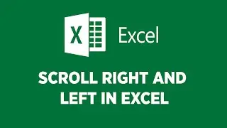 🔥MS Excel | Scroll Left and Right In Excel | Scroll Side Ways | Move Left Right With Mouse in Excel