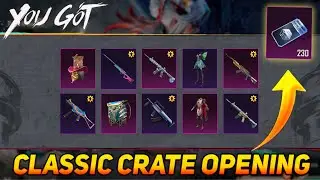 😍NEW CLASSIC CRATE OPENING IN BGMI - AGAIN UPGRADE M416 GLACIER SCAM😭 ParasOfficial