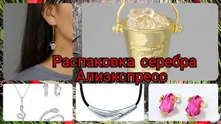 РАСПАКОВКА СЕРЕБРЯНЫХ УКРАШЕНИЙ С АЛИЭКСПРЕС 😍НЕОБЫЧНЫЕ ИЗДЕЛИЯ ИЗ СЕРЕБРА