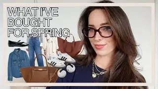 WHATS NEW IN MY WARDROBE FOR SPRING 2024 | Transitional clothing haul / H&M,  River Island, Polene