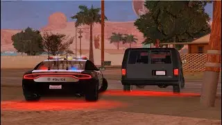 Патруль полиции и тест новой сборки | LVMPD на Trinity в GTA SAMP