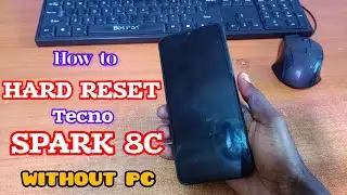 How to Hard Reset TECNO SPARK 8C Android 11 (Tecno KG5j) ~Soft & Hard