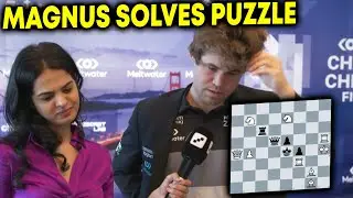Magnus Carlsen Solves HARDEST 
