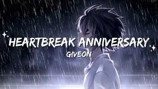 HEARTBREAK ANNIVERSARY - (GIVEON) [LYRICS]