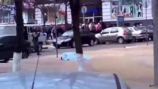 После расстрела в Белгороде. Сергей Помазун?