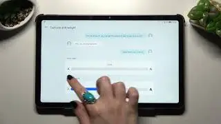 HUWAEI Matepad 10.4 2022 - How To Change Font Size