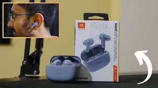 JBL Wave 200 in-ear TWS Earbuds Unboxing, Setup & Review | Blue Colour, 16hr Run, Dual Connect Tech!