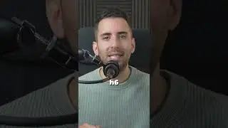 Necesitas Utilizar ASÍ los ENCABEZADOS en HTML (h1 a h6)