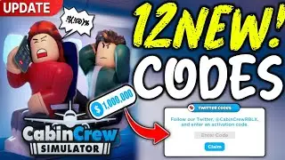 ⚠️HURRY UP⚠️CABIN CREW SIMULATOR ROBLOX CODES AUGUST 2024-CABIN CREW SIMULATOR CODES