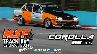 Toyota Corolla AE80 EE80 4A-GE 20v | MSF Track Day 2 Oct 2021 | Best Lap 2021