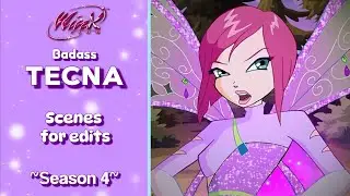 Winx Club | Tecna (S4) Badass Scenes for edits