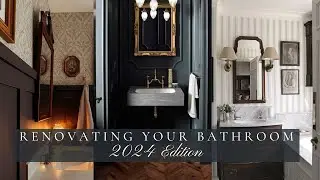 Renovating Your Bathroom, 2024 Goals & Inspiration