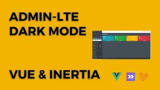 Cara Simple Bikin Dark Mode Adminlte di Inertia & Vue