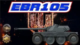 EBR 105 - лучший бой на карте Утёс