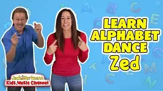 The Alphabet Dance A to Zed! | Letter Sounds and ASL for Kids | Jack Hartmann and Patty Shukla!