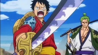 Zoro wants to get Luffy's sword, Luffy used a Sword | One Piece English Sub