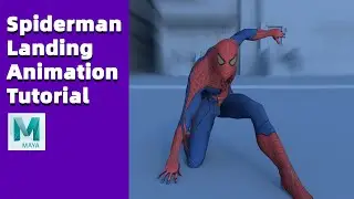 Spiderman Landing Animation Tutorial