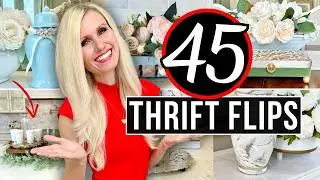 TOP *45* BEST DIY THRIFT FLIP HOME DECOR & STYLING TIPS on a BUDGET!