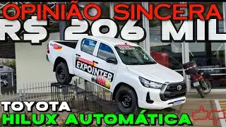 Toyota HILUX Power Pack AUTOMÁTICA diesel 4x4: R$ 206 mil na Expointer! VALE a PENA? Preço, problema