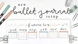 Starting a NEW Bullet Journal | Bullet Journal Yearly Setup