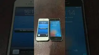 iPhone 5 on iOS 6 vs iPhone 5s on iOS 9 boot up test #shorts #iphone5 #ios6 #iphone5s #ios9