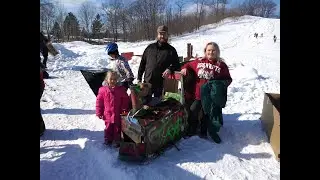 2nd Annual KI Sawyer Cardboard Sled Race 2021