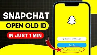 How to open old Snapchat account without Password 2024 | Snapchat Account Recovery