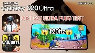 Samsung S20 Ultra 2021 Pubg Test