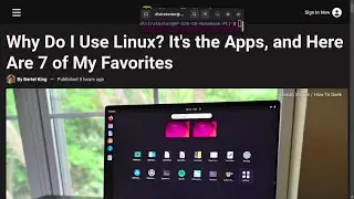 Why Do I Use Linux? It's the Apps, and Here Are 7 of My Favorites