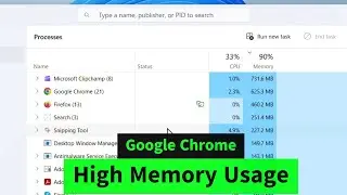 How to FIX Google Chrome High Memory Usage / CPU Usage / DISK Usage Issues in Windows 10/11 Easily