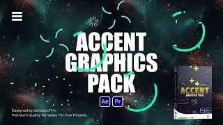 200 Accent Graphics Pack For After Effects & Premiere Pro