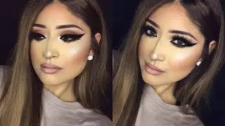 THICK EYELINER Makeup Look