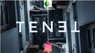 Tenet movie flip image editing | snapseed | inshot