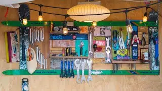 Our Upcycle Tool Wall