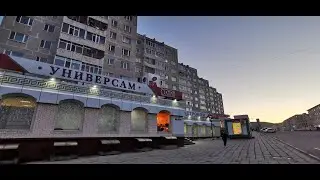 На авто по Магадану с Автотека до Торгового. Второй дождь в городе. Начало лета Магадан 2020