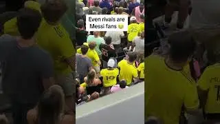 Even rivals are Messi fans. 😅