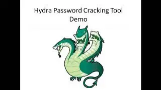 Hydra Password Cracking Tool - Demo using Kali Linux -  Cybersecurity - CSE4003