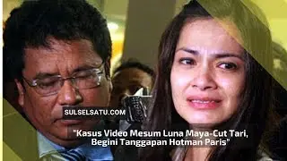 Kasus Video Mesum Luna Maya Cut Tari, Begini Tanggapan Hotman Paris