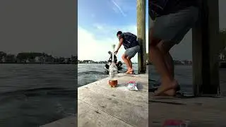 Satisfying Coke Explosion At The Beach...