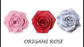 Origami rose (DIY) | Valentine Special