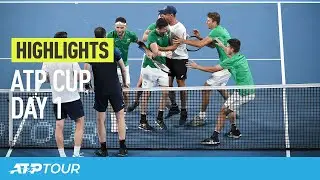 Bulgarian Stunner | Day 1 Highlights | ATP CUP