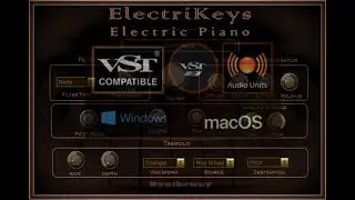 ElectriKeys Electric Pianos VST VST3 Audio Unit Plugins. KONTAKT nki  EXS24 Sample Libraries Win Mac