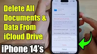 iPhone 14/14 Pro Max: How to Delete All Documents & Data From iCloud Drive