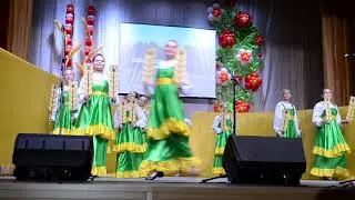 танцевальная композиция на юбилее района