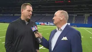 Chuck Lofton interviews Matt Taylor ahead of Colts game against Texans