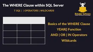 SQL WHERE Clause | AND, OR, LIKE Operator | SQL for Data Analysis Episode 4