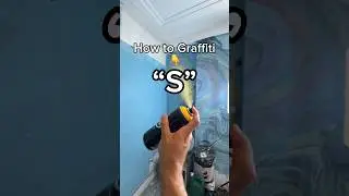 How to easy graffiti letter “S” 👈 