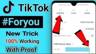 TikTok 100% Real Trick 2022 || Tiktok Foryou Trick with proof 2022 || Tiktok Foryou New Trick 2022