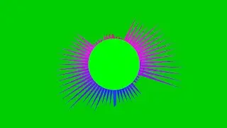 Audio waveform | Audio Spectrum Visualizer Green Screen | Audio Spectrum HD | 